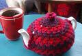 Tricotăm un articol tradițional al vieții de zi cu zi rusești - o pernă de încălzire pentru un ceainic